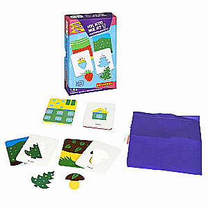 Board game Well, who am I? 1 3 in 1. Play, think, learn