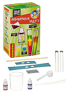 Experiment kit Japanese experiments. Rainbow Laboratory