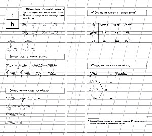 Reading and writing letters: Primer. Copybook 1. Copybook 2. Copybook 3. I write correctly (set of 5 books)