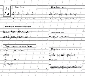 Reading and writing letters: Primer. Copybook 1. Copybook 2. Copybook 3. I write correctly (set of 5 books)