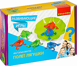 Educational board game Flight of the Frog