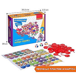 Educational board game “Find the lollipop”