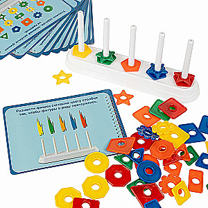 Educational board game Sorting Shapes