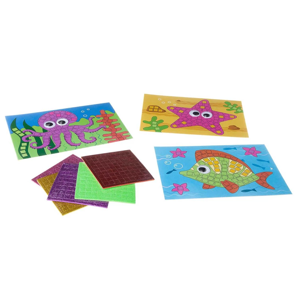 Creative set Brilliant applique. Sea creatures