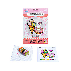 DIY embroidery kit Sweets