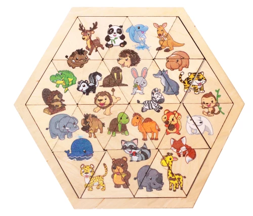 Wooden puzzle Animals