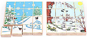 Puzzles Seasons. Winter/Spring