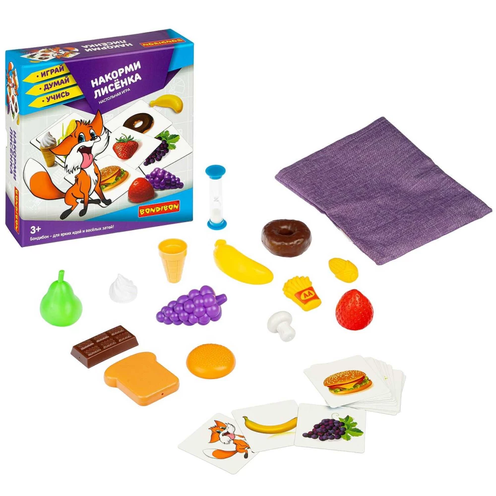 Board game Feed the little fox