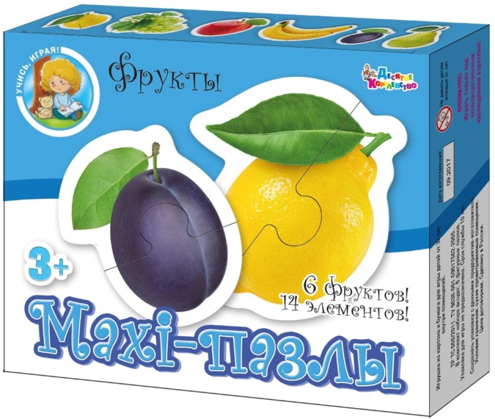 Maxi-puzzles Fruits