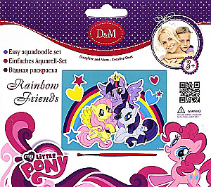 D&M My Little Pony. Водная раскраска Звездная сила