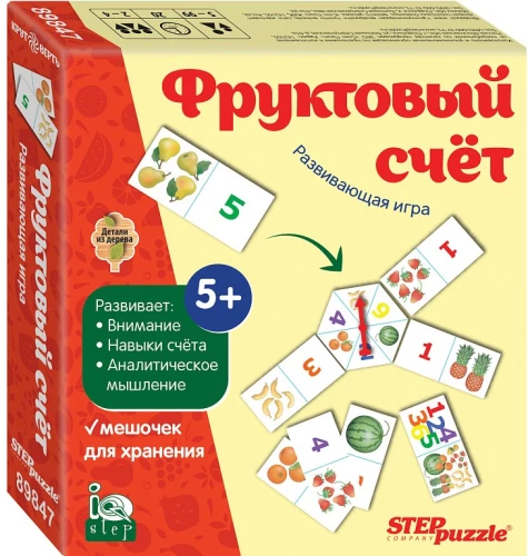 Развивающая игра Фруктовый счет