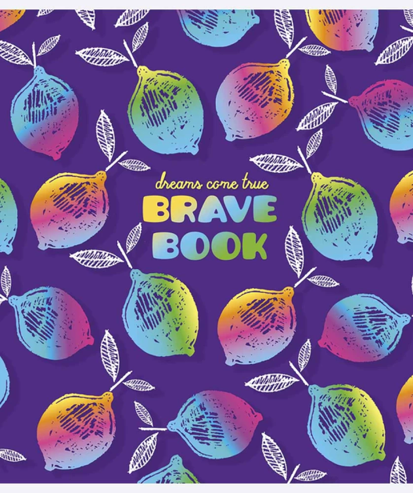 Тетрадь B5 Genius Brave book (12 листов), ассорти