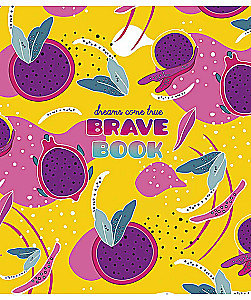 Тетрадь B5 Genius Brave book (12 листов), ассорти