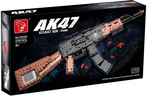 Конструктор - Assault Gun AK47, 1179 деталей