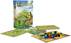 Настольная игра - Каркассон. Carcassonne