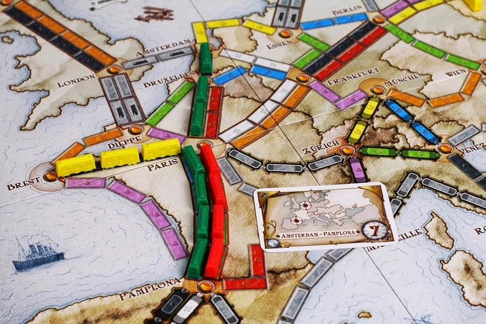 Настольная игра Ticket to Ride. Европа