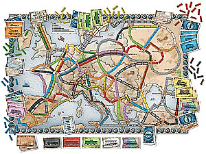 Настольная игра Ticket to Ride. Европа