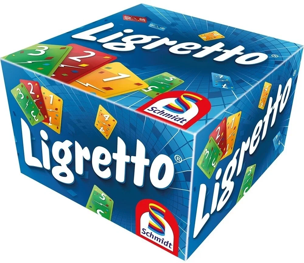 Table game - Ligretto. Blue