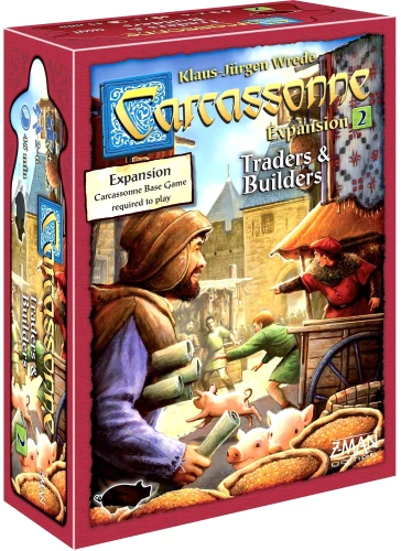 Board game - Carcassonne. Traders and Builders (expansion 2)