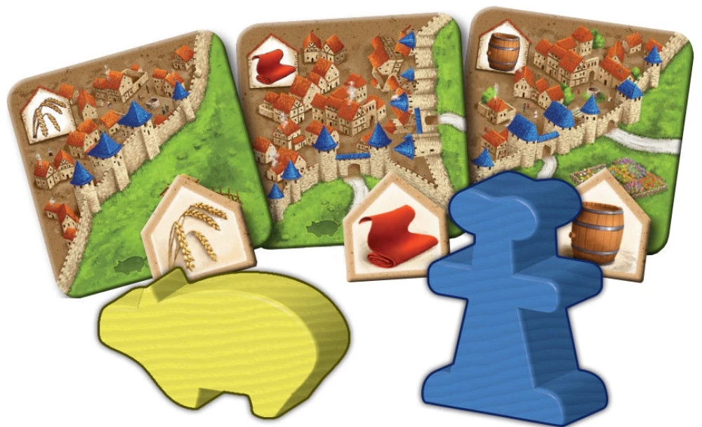 Board game - Carcassonne. Traders and Builders (expansion 2)