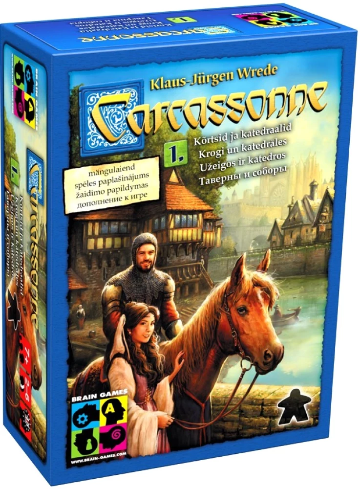 Настольная игра - Carcassonne. Таверны и соборы (доп 1)