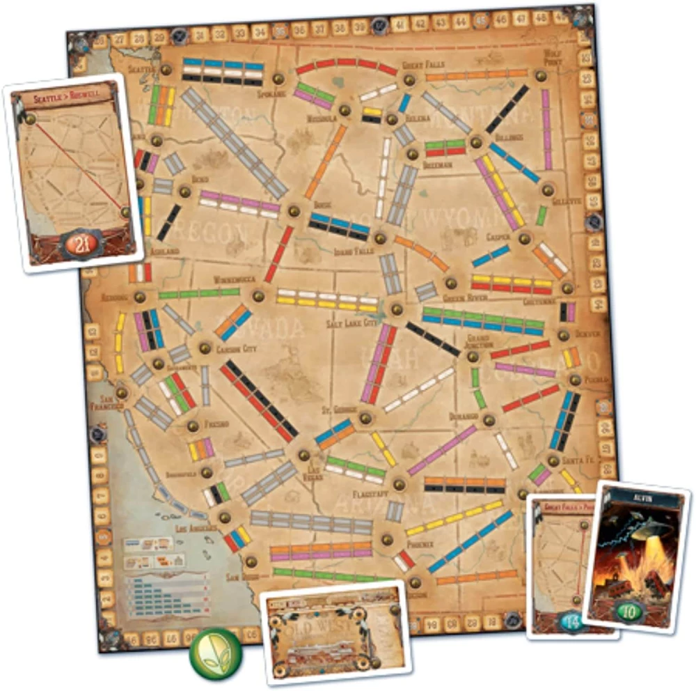 Настольная игра - Ticket to Ride. Франция