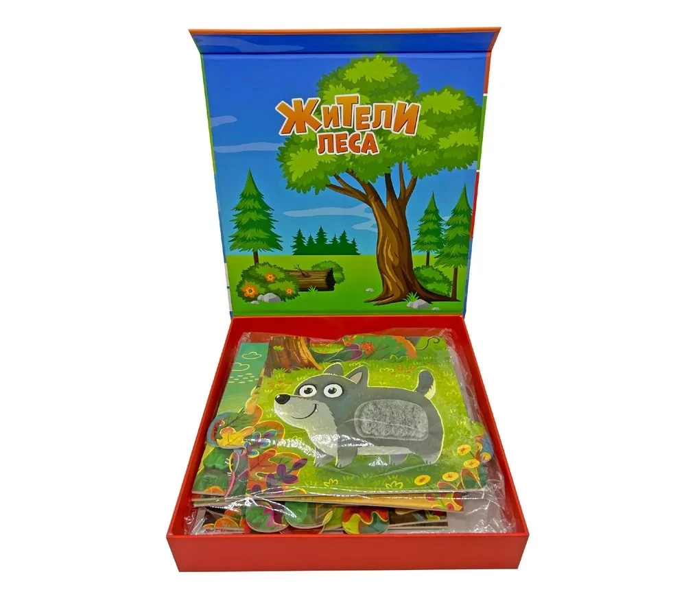 Tactile Puzzle - Forest Dwellers