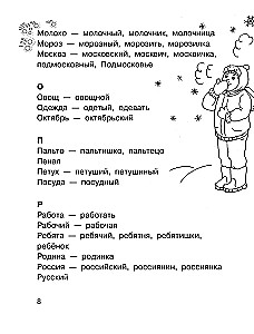 Все словарные слова. 1-4 класс