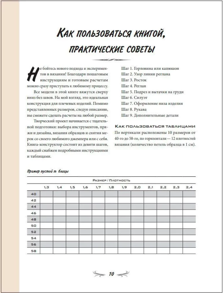 Master of Knitting. 5000 Models: from Sweaters to Hoodies. A Universal Constructor for Seamless Shoulder Items with Ready Calculations for Any Size