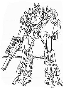 Super Coloring Book. Transformers