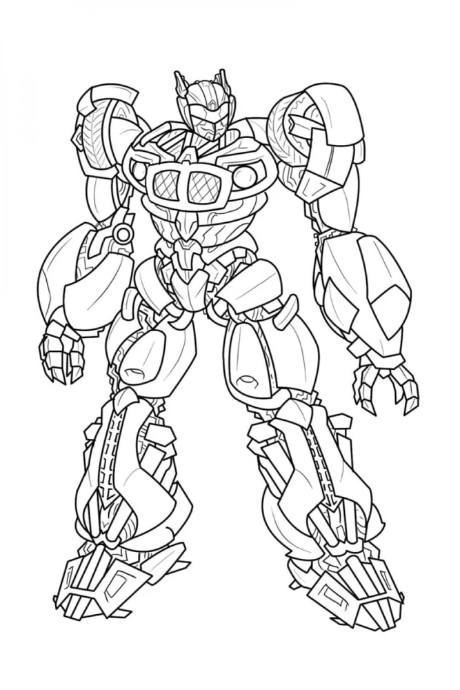 Super Coloring Book. Transformers