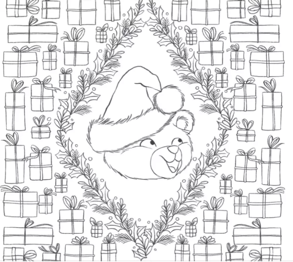 My dear teddy bear. Coloring 100+ drawings of your favorite childhood toy