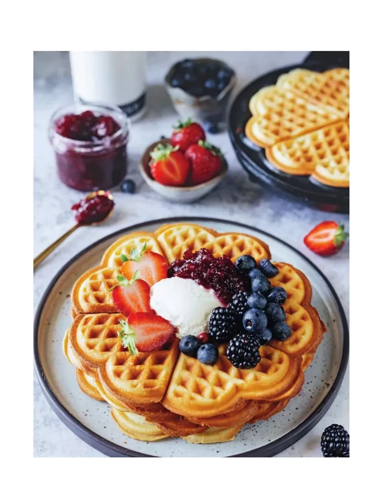 All About Waffles. Dessert and Savory. From Belgian to Hong Kong