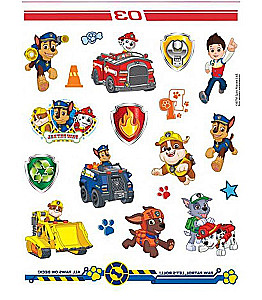 Temporary Tattoos - Paw Patrol