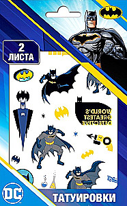 Stickers - Batman Tattoos. The Greatest Detective