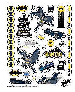 Stickers - Batman Tattoos. The Greatest Detective