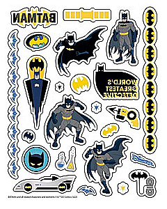 Stickers - Batman Tattoos. The Greatest Detective