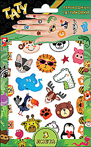 Stickers - Tattoos Happy Zoo