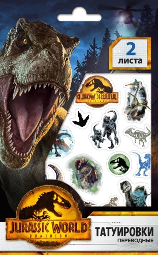 Stickers - Tattoos Jurassic World: Dominion