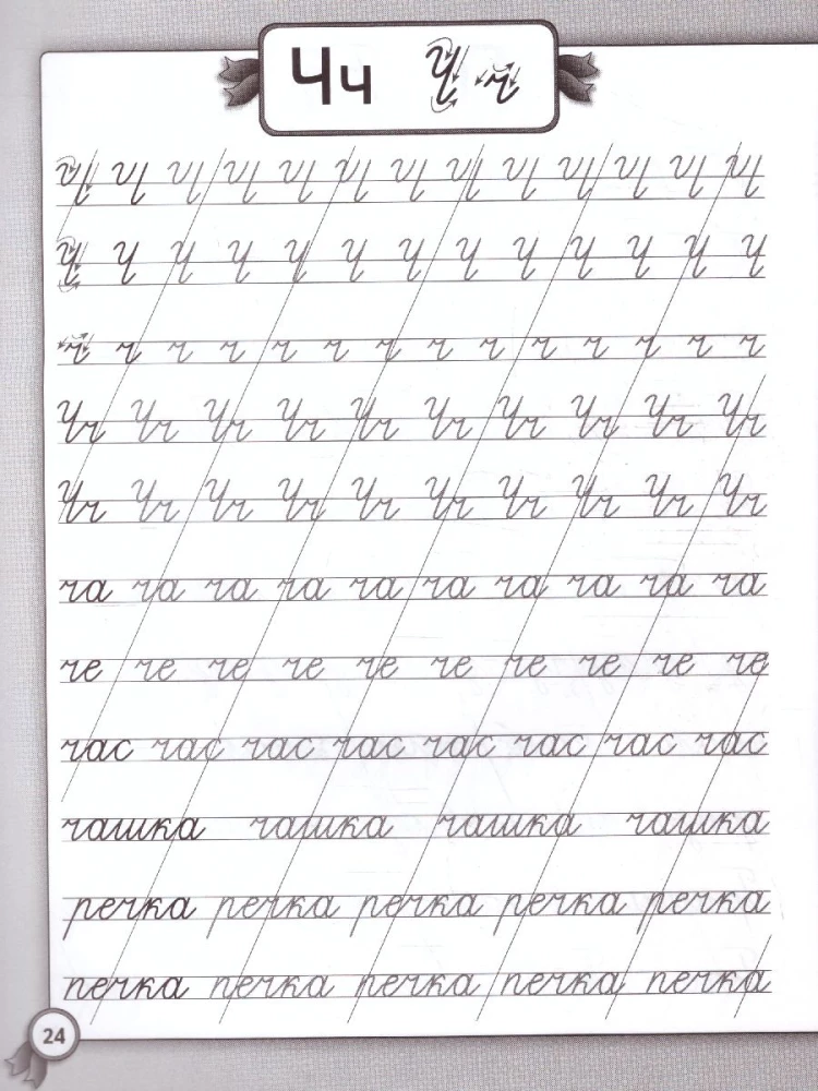 Correcting Handwriting. Workbooks for Primary School. Russian Language