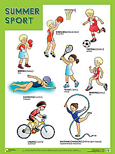 Summer Sport, poster 45x60