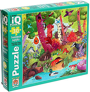 Puzzle for Toddlers - Hide and Seek in the Forest (30 pieces)