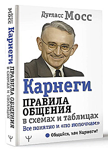 Карнеги. Правила общения в схемах и таблицах. Все понятно и по полочкам