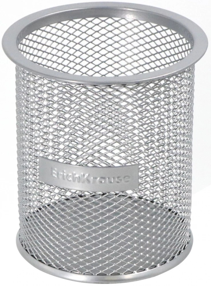 ErichKrause Compass Cylindrical Metal Stand, Silver