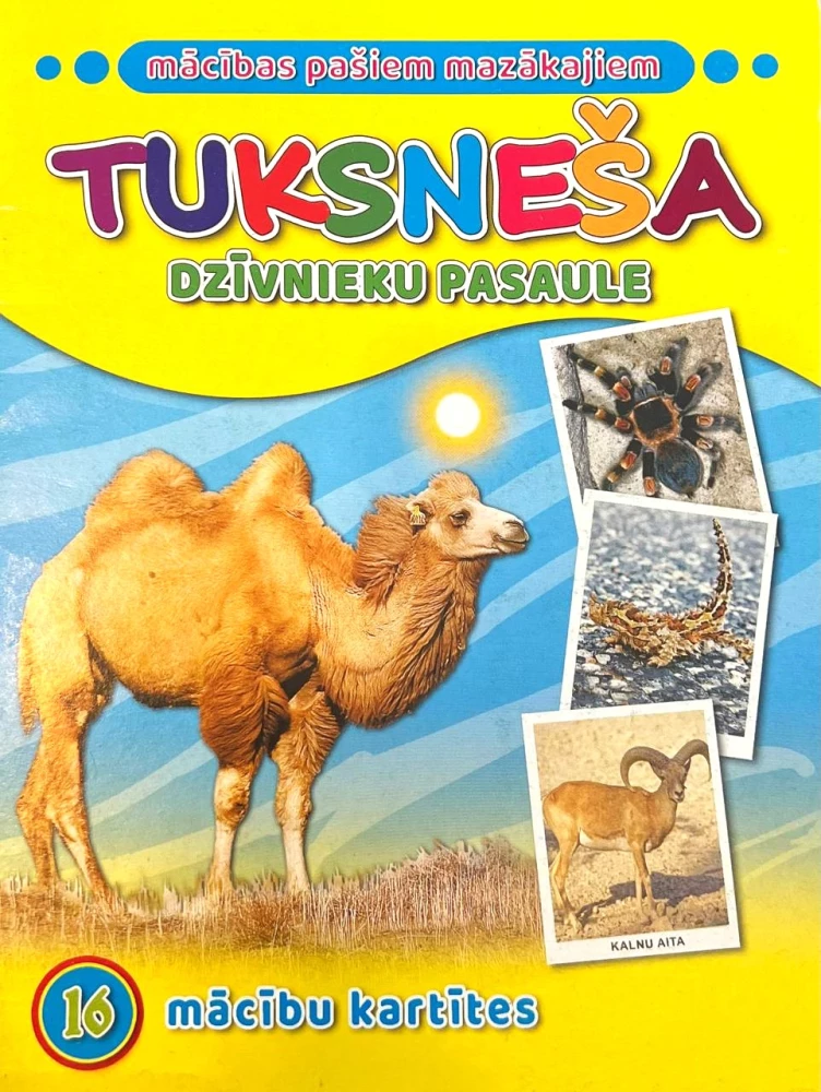 The animal world of Tuksneša (16 educational cards)