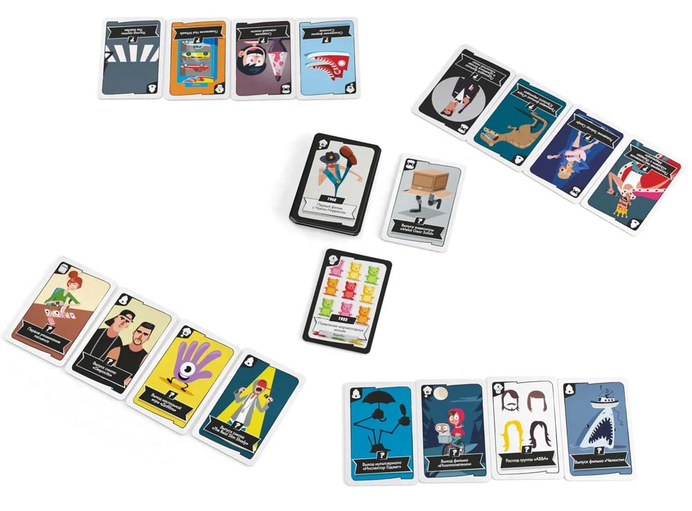 Board Game - Timeline Twist 2. Popular Culture