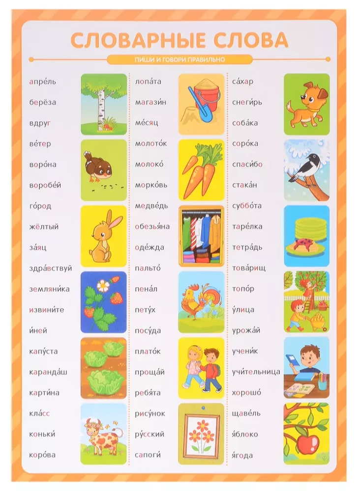 Educational Posters. Knowledge for Schoolchildren (set of posters)