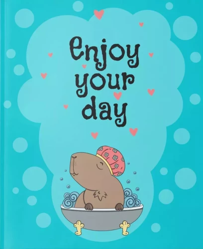 Notebook of Positive Mood. Capybara Mood