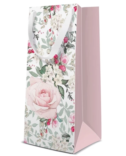 Gift Bag - Gorgeous Roses (10x22x7)