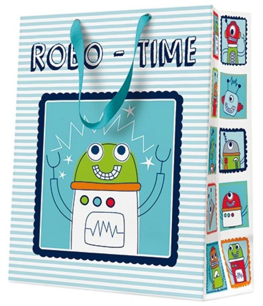 Gift bag - Robo-Time (20x25x10)